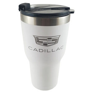 Cadillac The CJ Cup Byron Nelson 20oz Tumbler travel Mug White Collective RTIC 7